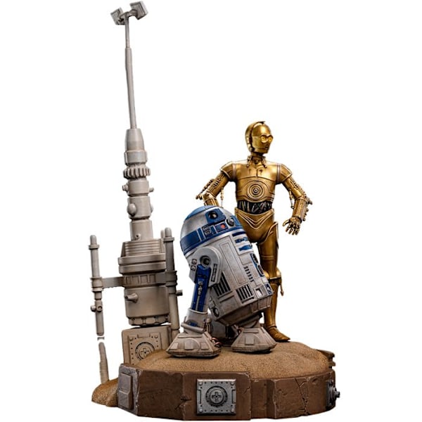 Iron Studios Star Wars - C-3PO og R2-D2 Statue Deluxe Art Scale 1/10