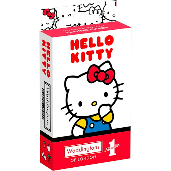 Winning Moves Hello Kitty - Waddingtons Nummer 1 Spelkort Engelsk Flerfärgad
