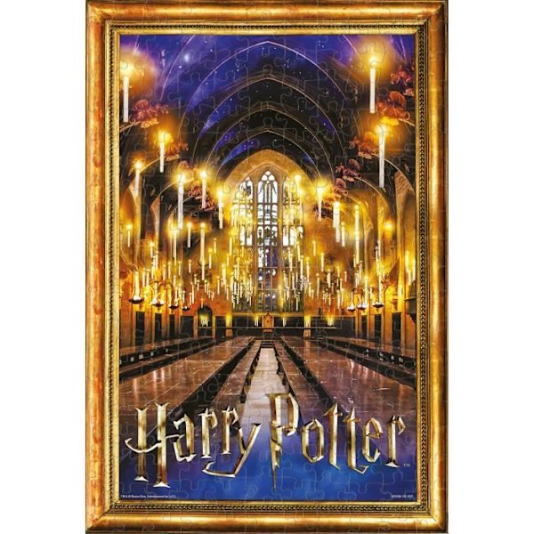 HARRY POTTER Puslespil Den Store Sal 500 brikker Beige