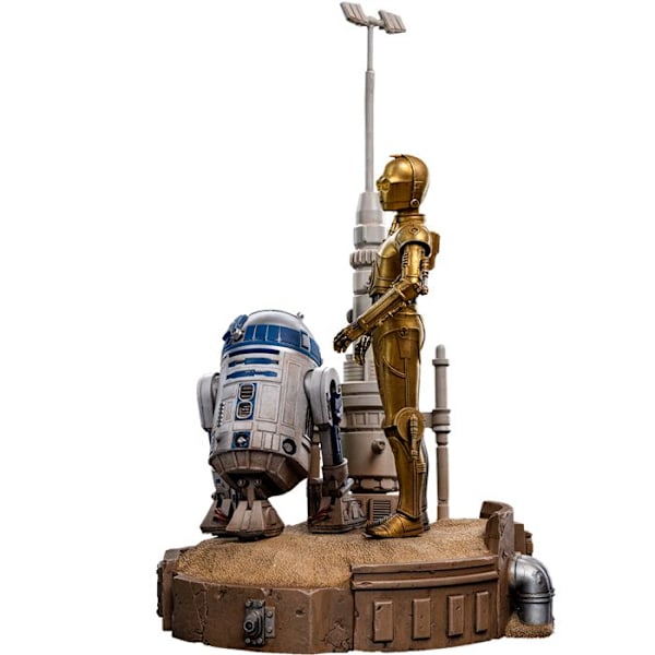 Iron Studios Star Wars - C-3PO og R2-D2 Statue Deluxe Art Scale 1/10