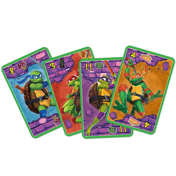 Sällskapsspel Teenage Mutant Ninja Turtles - WHOT flerspråkig - Winning Moves Flerfärgad