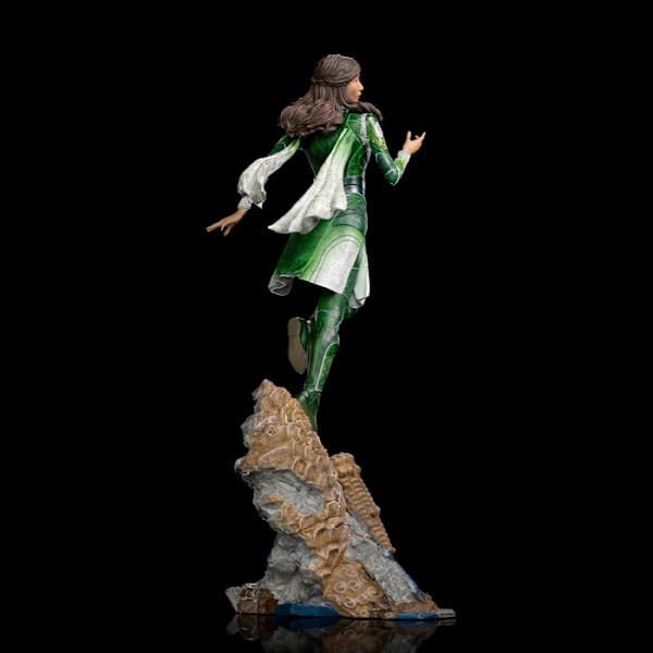 Statue - Iron Studios - Sersi - Skala 1/10 - Multifarvet - Plastik - Harpiks Grön