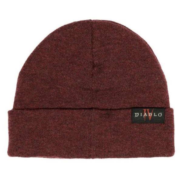 Jinx Diablo IV - A New Threat Beanie Mørkerød, One size, beanie Röd