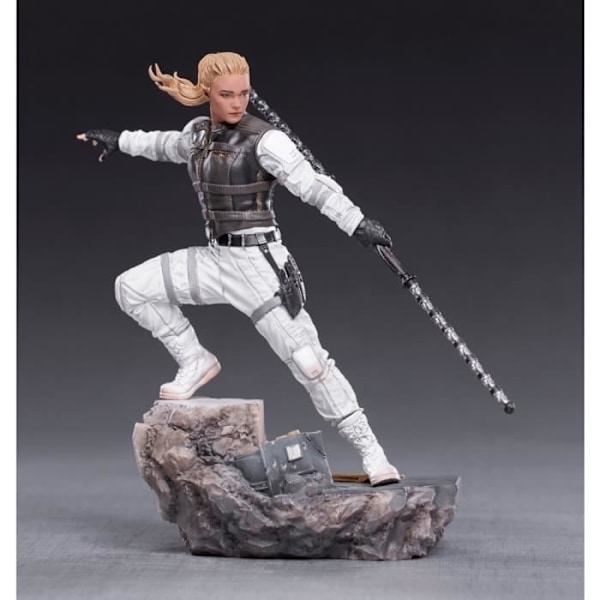 Figurine - IRON STUDIOS - Black Widow - Yelena - Art Scale 1/10 - Resin - Indendørs hvid sort