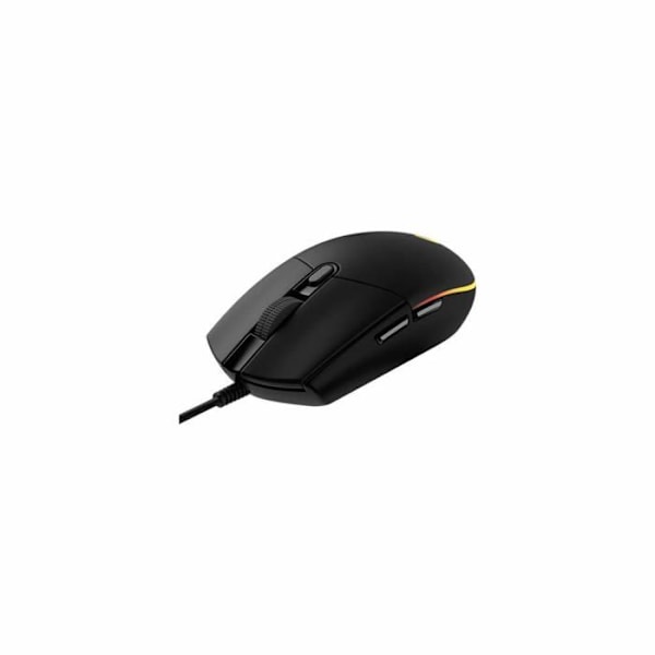Souris Gaming - LOGITECH - G102 LIGHTSYNC - Kable - 6 Knapper - Optisk - Sort Sort