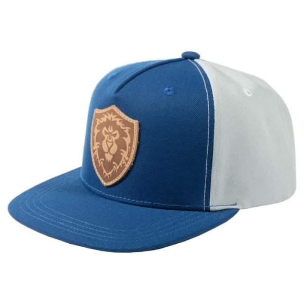 Jinx World of Warcraft Cap - Alliance Leather Emblem Snapback - sininen - yksi koko Blå