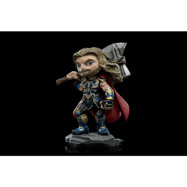 Figurine MiniCo - Iron Studios - Thor: Love and Thunder - 15 cm - Begrænset udgave - Håndmalet PVC Flerfärgad
