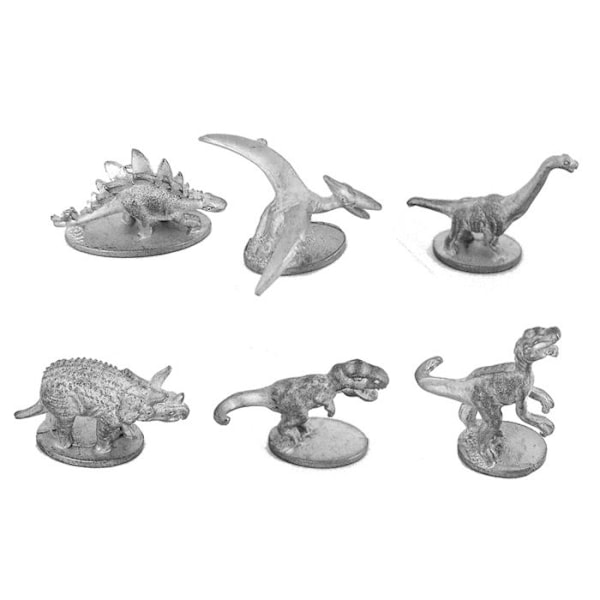 Monopolspel - Vinnande Drag Dinosarier