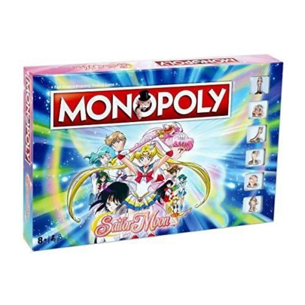 Bestilspil - WINNING MOVES - Sailor Moon Monopoly - Blandet - Fra 8 år - 60 min