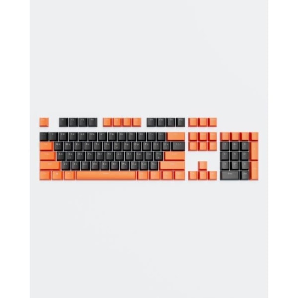 Dark Project KS-43 Keycaps PBT, ENG/RU/UA, sort/orange