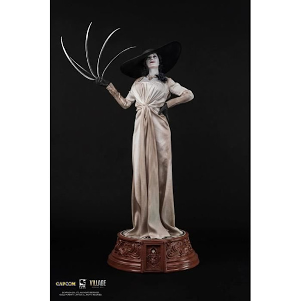 RESIDENT EVIL STATUETTE 1-4 RESIDENT EVIL VILLAGE LADY DIMITRESCU 88 C