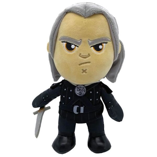 Plysj legetøj - The Witcher - Geralt De Rivia - 20 cm - Polyester - Til børn fra 3 år