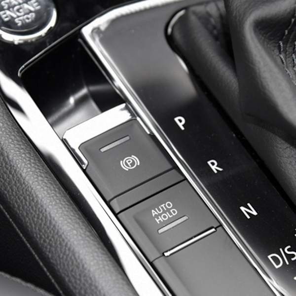 Elektronisk handbroms Handbroms parkeringsbromsomkopplare Auto Hold-knapp För Tiguan L Tiguan II 2017 5NG 927 225 5NG927225 Black