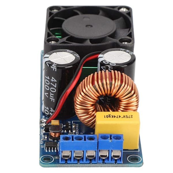 Digital effektforstærkerkort HiFi Klasse D 500W Højeffekts tpa3116 Stereolydprocessor Dele IRS2092S(Forstærker) Effektprocessor Audio irs20