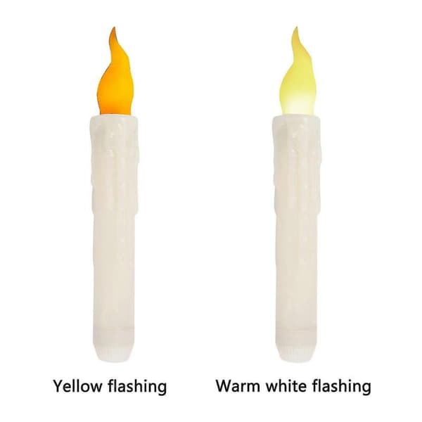 12 Flytende Lys Hengende Harry Potter Lys Flicker Varm Hvit Led Standard Warm white flashing