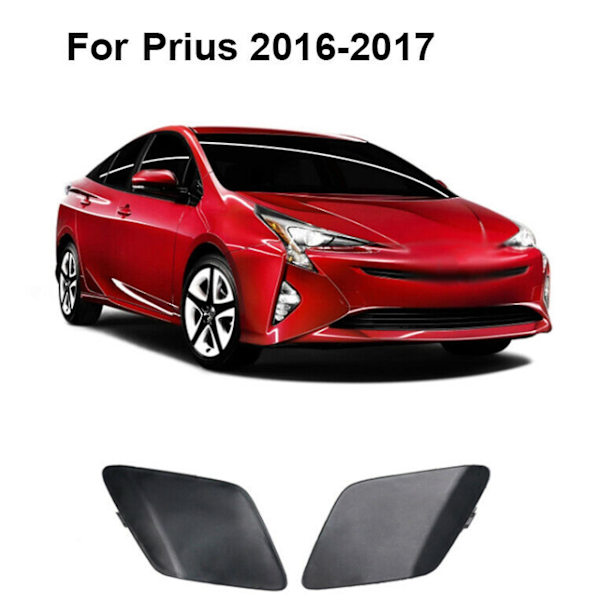 Til 2016-2017 Toyota Prius Side Primed Bumper Træk Krog Dæksel