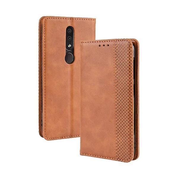 Bofink Vintage Nokia 4.2 -kotelo - Ruskea