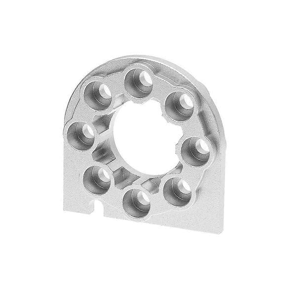 RC Bil Oppgradering Metall Motorbase for TT01/DF02 RC Biltilbehør Silver