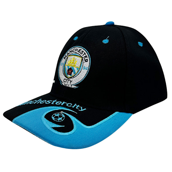 Klubbfotbollskeps Argentina Brasilien Spanien Chelsea Real Madrid Juventus Liverpool hatt Manchester City svart Manchester City svart Manchester City black