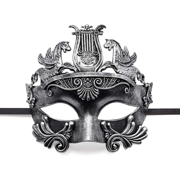 Maske for menn - Romersk gresk mytologisk ventiansk maske Halloween Cosplay Mardi Gras