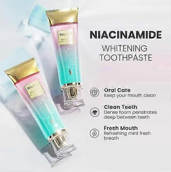 BodyAccel Niacinamide Whitening Toothpaste BodyAccel Toothpaste Niacinamide 1pc