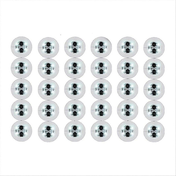 LED Coaster, 30-pak lysende coasters til drinks, LED Coaster-lys