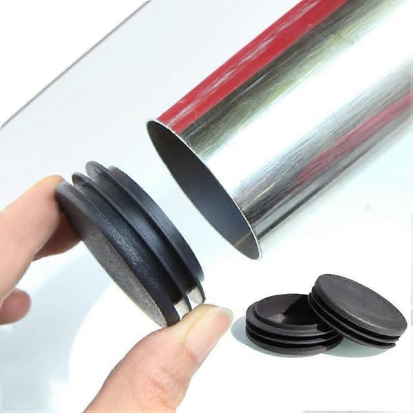 10 st 60 mm rund plugg rörpropp plaströrsblock möbler innerplugg