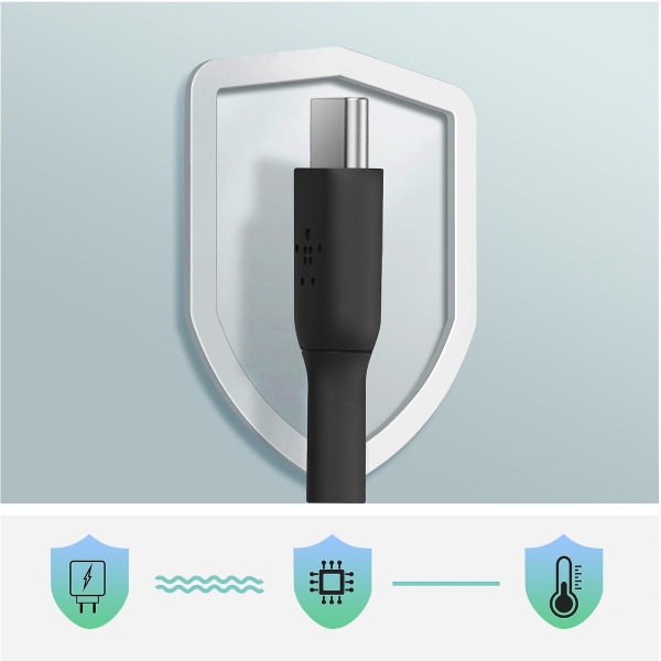 USB til USB-C-kabel Lad og synkroniser Ultra Resistant 3m Belkin Black