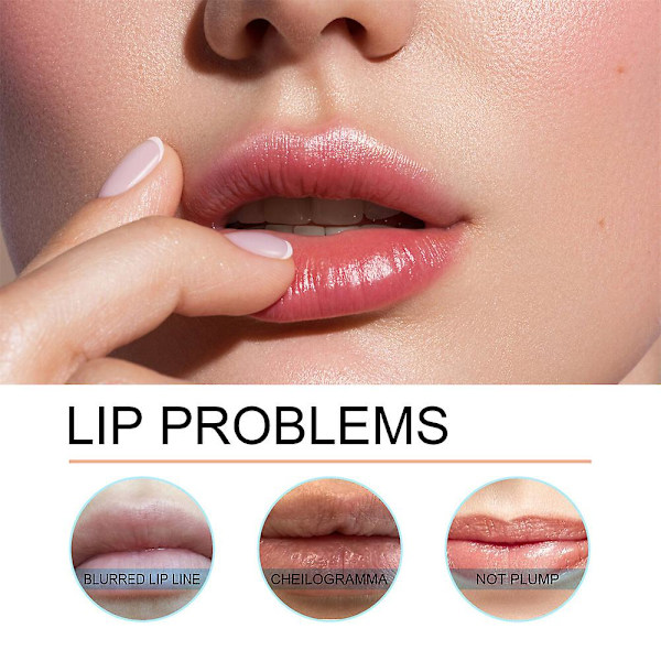 1-3x Läppliner Skal Av Läpp Tatuering Läpp Färg Långvarig Håll I Makeup Närande 2PCS