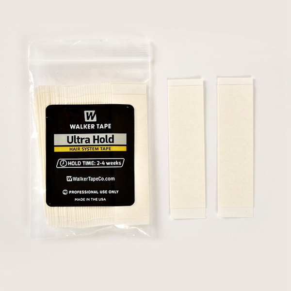72 st/förpackning Superstarkt fixerat hårtejpfäste dubbelsidig tejp för tupé spetsperuk Fi White