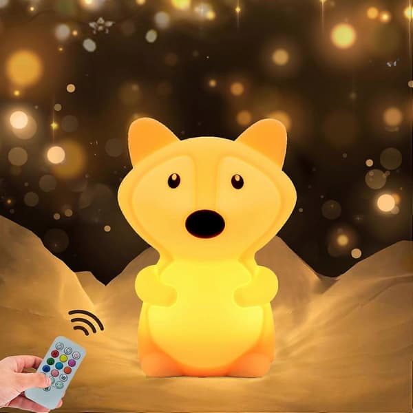 Fox nattlampe 9 farger