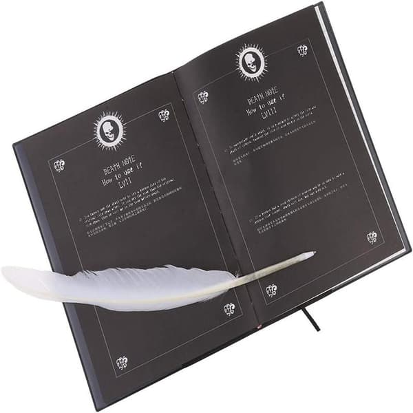 Death Note Notesbog Anime Dagbog med Pen og Kæde til Anime