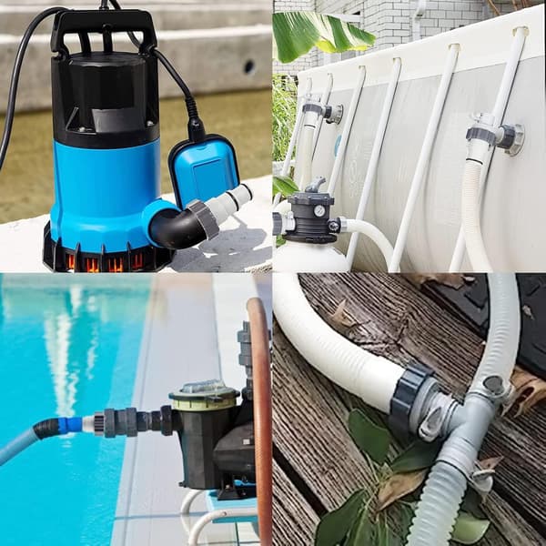 Poolslangeadapter A, 2 stk. Intex pooladapter A, erstatning