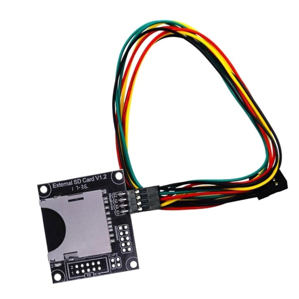 3d-printer eksternt kortmodul med 30 cm kabel til 3d-printer SD-kort Black as described