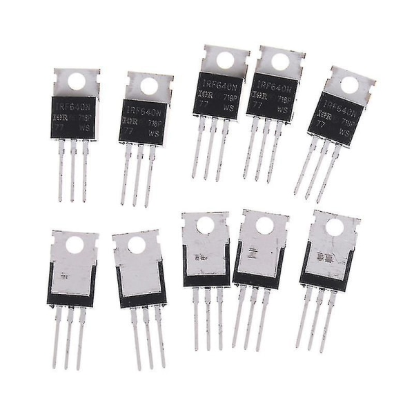 10 st nya Irf640 Irf640n Power Mosfet 18a 200v To-220 Shytmv