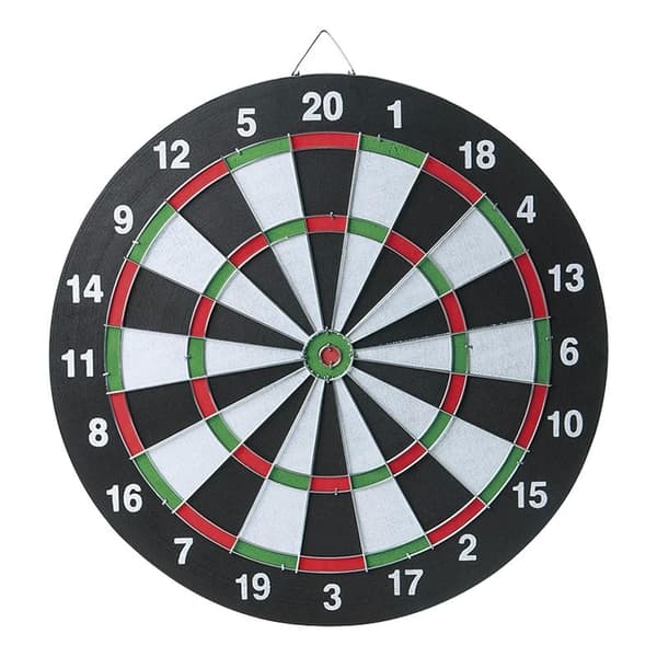 Dartboard with 6 Darts - Dartboard - Darts