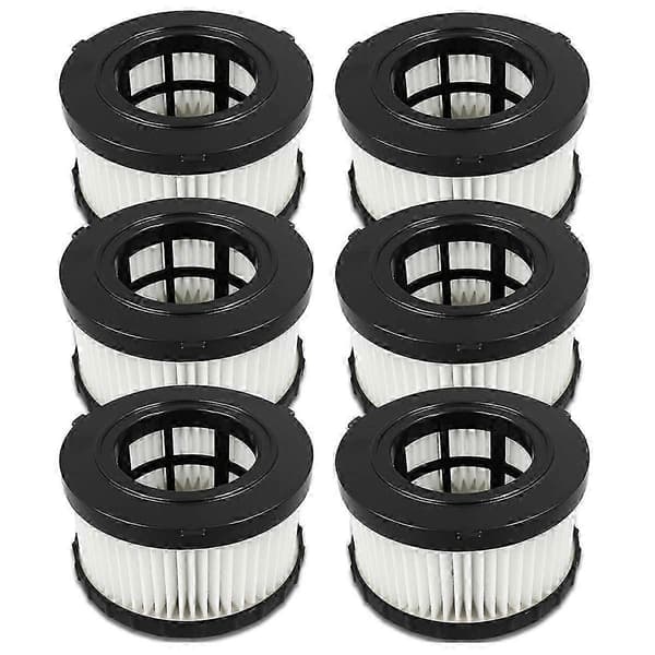 HEPA-filter 6-pack för Dewalt våt-/torrdammsugare