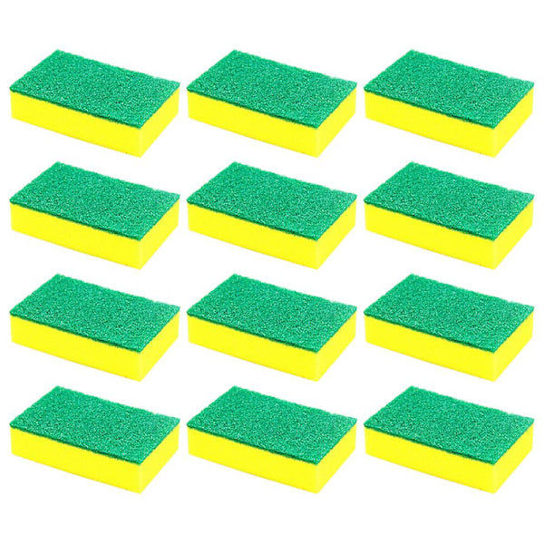 10 st köksvampar, dubbelsidig exfolierande svamp, mycket absorberande, lätt att torka och återanvändbar