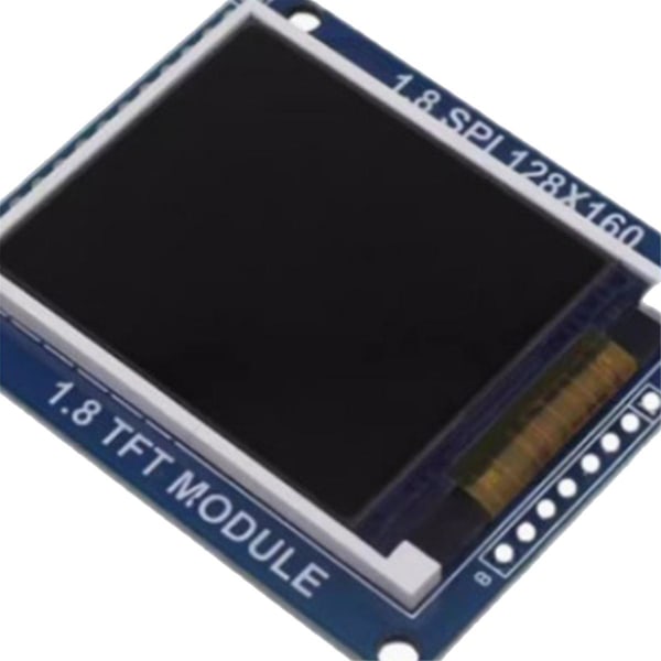 TFT 1,8 tums LCD-modul 128x160 DOT- ST7735S drivrut SPI seriellt gränssnitt Multi-Function färgskärm modul As Shown