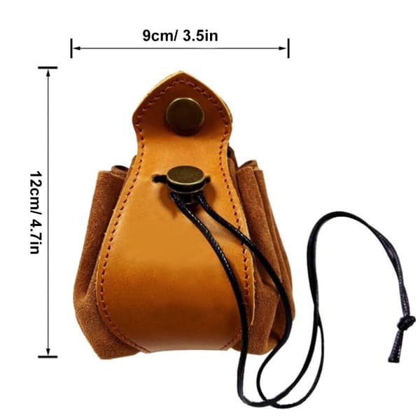 Drawstring PU Dice Bag Portable Dice Case Foldable Tray Storage Bag for Coins Keys Jewelry Small Accessories