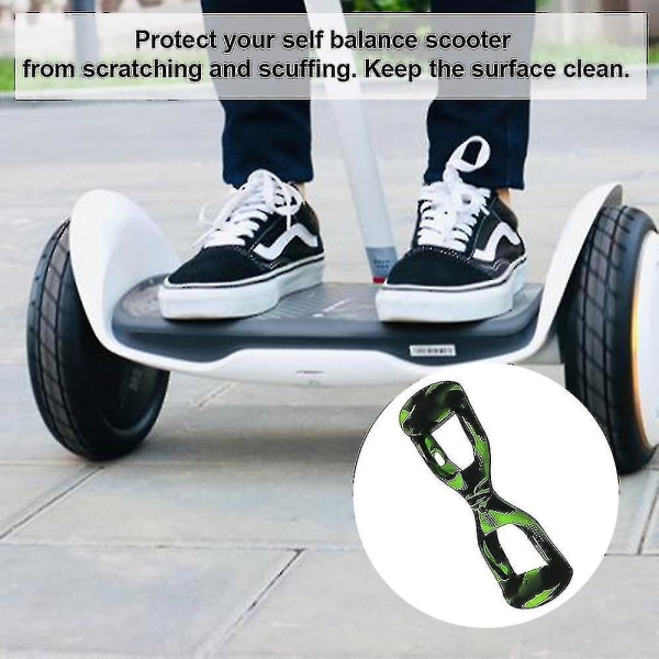 Hollow Balance -auton silikonisuojakotelo 2 pyörälle Balance Scooter Balance Cover Board case -