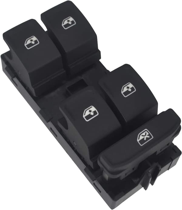 Golf Mk7 Window Lifter Master Switch, Car Main Window Control Button Compatible with Passat B8 Touran Seat 5G0959857
