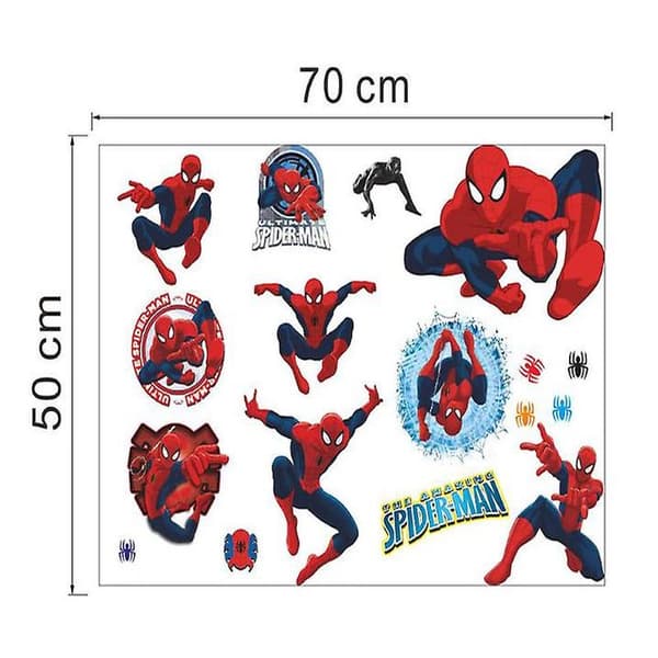 Väggdekaler Spider-Man - Väggdekaler för Sovrum Vardagsrum TV-vägg