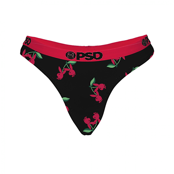 Playboy Cherries PSD-stringit Black X-Large