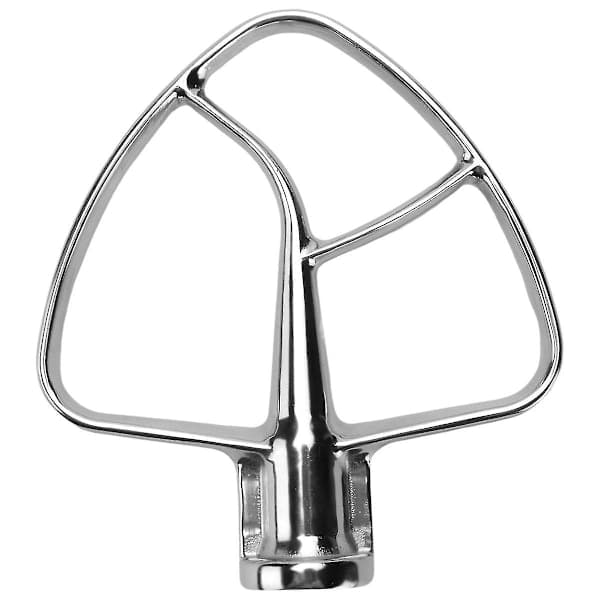 Rustfritt stål flat visp for KitchenAid 4.5 Qt - 5 Qt Ti