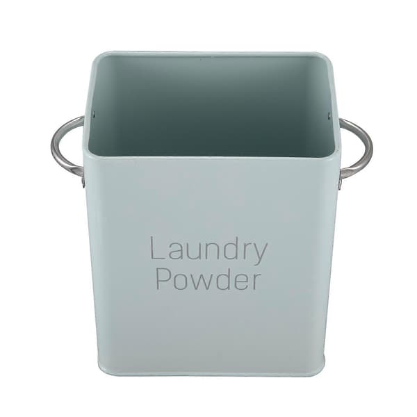 5L Beautiful Laundry Detergent Storage Box with Scoop Green