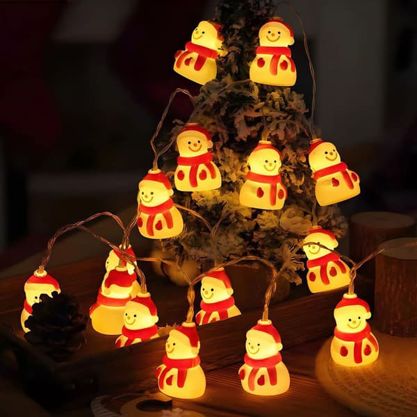10 meter LED-ljusslinga för jul med 80 lysdioder - USB-version - Alltid på