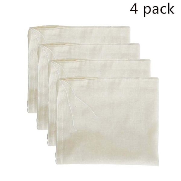 Cheesecloth Bags Reusable Nut Milk Bag For Coffee Juice Wine Supplies