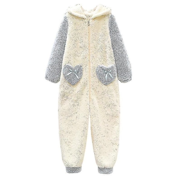 Sanrioed Plush Anime Cinnamoroll Vinter Flannel Børne Rompers Pige Dreng Toddler Jumpsuit Spædbarn Tøj Pyjamas Børn Overalls Gave 110cm Cinnamoroll