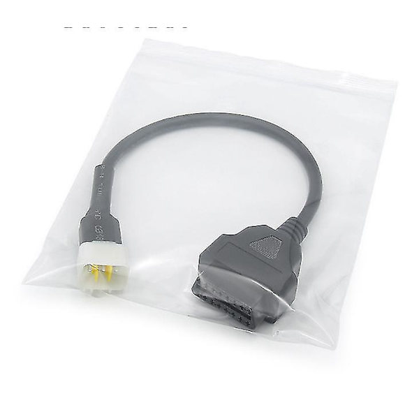 Diagnostik 6 Pin til Obd2 16 Pin Adapter Obd Diagnostisk Kabel til Delphi Ecu til Benelli Motorcykel Fejlfindingsstik